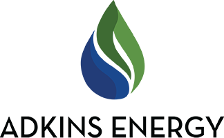 logo with text: Adkins Energy